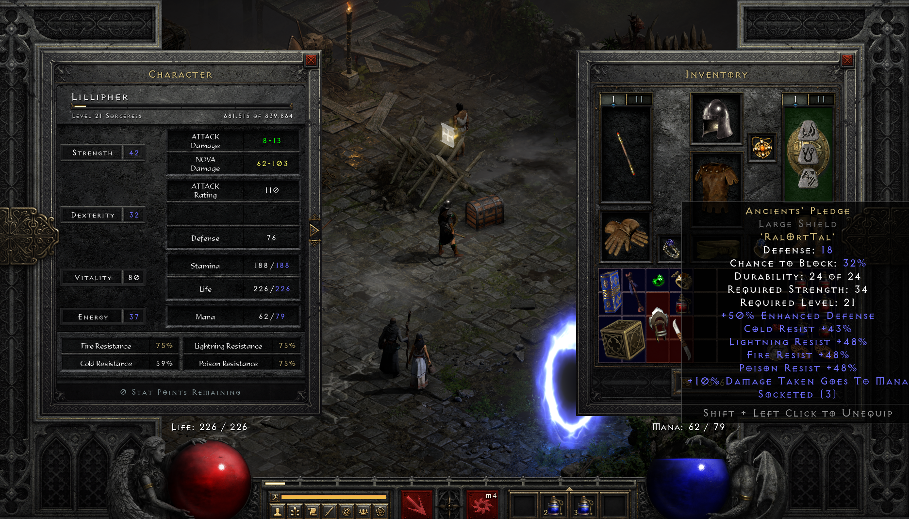 Sorc resists after Ancient's Pledge